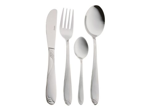 KINGHOFF SZTUĆCE ZESTAW 24 ELEMENTY STAL - 5