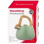 KLAUSBERG CZAJNIK TRADYCYJNY Z GWIZDKIEM 2,5L ZIELONY KOLOR - 5