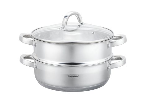KLAUSBERG GARNEK DO GOTOWANIA NA PARZE 26cm 4,6L - 6
