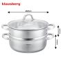KLAUSBERG GARNEK DO GOTOWANIA NA PARZE 26cm 4,6L - 4