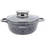 KLAUSBERG GARNEK Z POKRYWKĄ MARMUREK 20cm 2,3L STAL SZARY - 5