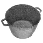 KLAUSBERG GARNEK Z POKRYWKĄ MARMUREK 28cm 10L STAL SZARY - 2