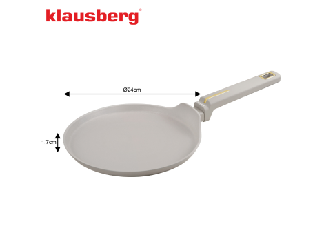 KLAUSBERG PATELNIA DO NALEŚNIKÓW 24cm BEŻOWY - 3