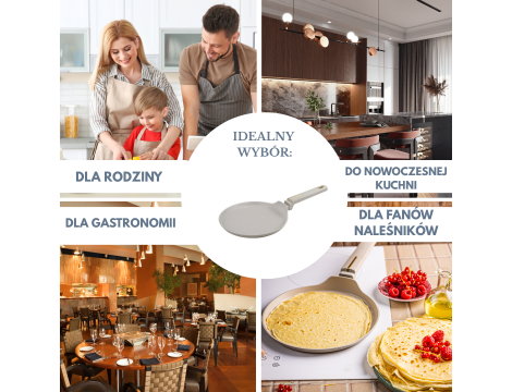 KLAUSBERG PATELNIA DO NALEŚNIKÓW 24cm BEŻOWY - 5