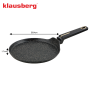 KLAUSBERG PATELNIA DO NALEŚNIKÓW 24cm CZARNY-MARMUREK - 5