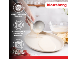 KLAUSBERG PATELNIA DO NALEŚNIKÓW 24cm KREMOWY-MARMUREK - image 2