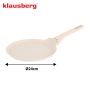 KLAUSBERG PATELNIA DO NALEŚNIKÓW 24cm KREMOWY-MARMUREK - 5