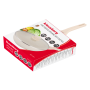 KLAUSBERG PATELNIA WOK 28cm MARMUROWA KREMOWA Z POKRYWKĄ - 7