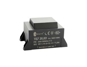 Transformator zalewany 20VA 1,111A 230VAC 18V 16021-9990