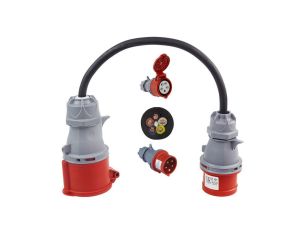 ADAPTER SIŁOWY REDUKCJA PRZEJŚCIÓWKA 32A na 16A 5P WP325GP165