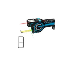 Dalmierz laserowy Mileseey DTX-10 BT 100m z taśmą mierniczą 1,8m Bluetooth Tuya Smart Life 2600mAh