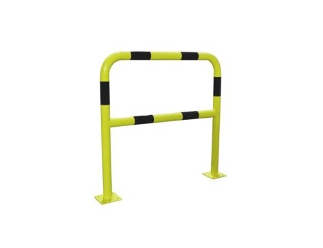 Bariera ochronna bezpieczeństwa Ø 40mm 1x1,5m czarny, żółty