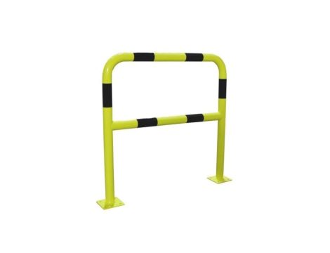 Bariera ochronna bezpieczeństwa Ø 60mm 1x1m czarny, żółty