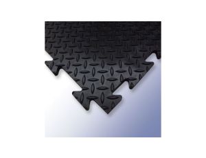 Płytka antypoślizgowa 0,470x0,470m czarna PVC