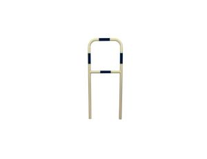 Bariera ochronna bezpieczeństwa Ø 40mm 1,2x0,5m żółty/czarny