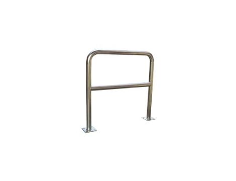 Bariera ochronna bezpieczeństwa Ø 40mm 1x1m szary