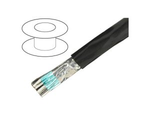 Przewód na rolce 30,5m Alpha Essential 8x28AWG PVC ciemnoszary 600V 3308 SL005