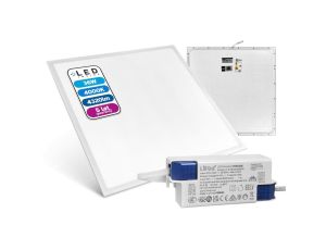 Panel Podtynkowy LED 60x60 Almach 120 lm/W 36W 4000K Lifud Driver