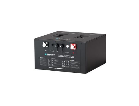 Akumulator Renogy LiFePO4 12V 500Ah Pro Smart z Bluetooth i funkcją samonagrzewania