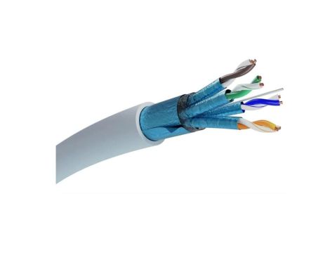 Kabel sieciowy skrętka 305m Extralink CAT6A FFTP (F/FTP) Wewnętrzny