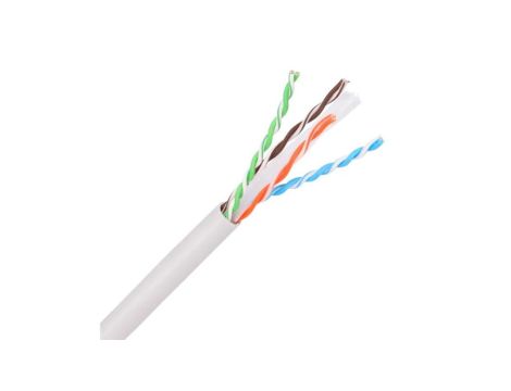 Kabel sieciowy skrętka 100m Extralink CAT6A UTP (U/UTP) Wewnętrzny