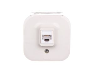 FORIX Gniazdo telefoniczne pojedyncze RJ11 kremowe 782444