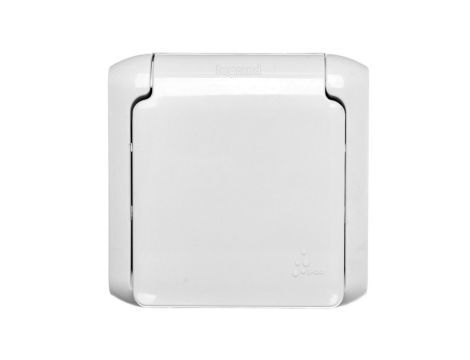 FORIX Gniazdo pojedyncze SCHUKO szare 782393