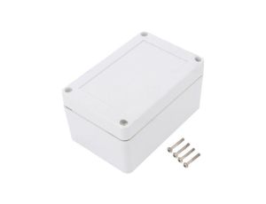 Obudowa uniwersalna, X: 80mm, Y: 120mm, Z: 60mm, ZP, ABS, jasnoszary ZP120.80.60JH TM ABS
