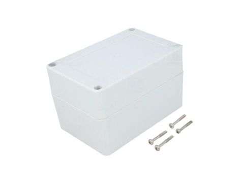 Obudowa uniwersalna, X: 80mm, Y: 120mm, Z: 75mm, ZP, ABS, jasnoszary ZP120.80.75JH TM ABS
