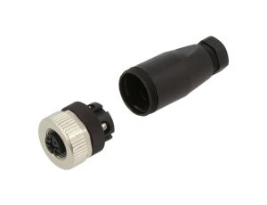 Złącze M12 wtyk żeńskie nieekranowane PIN:3 99 0430 07 04