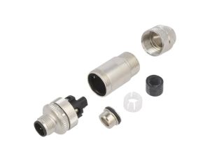 Złącze M12 wtyk męskie ekranowane PIN:5 99 1437 814 05