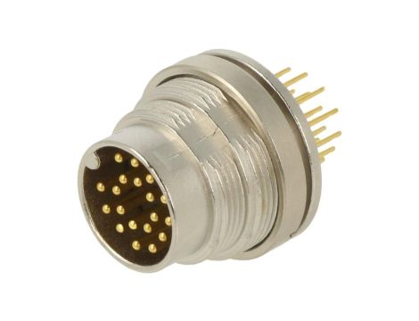 Złącze M16 gniazdo męskie nieekranowane PIN:19 09 0335 90 19
