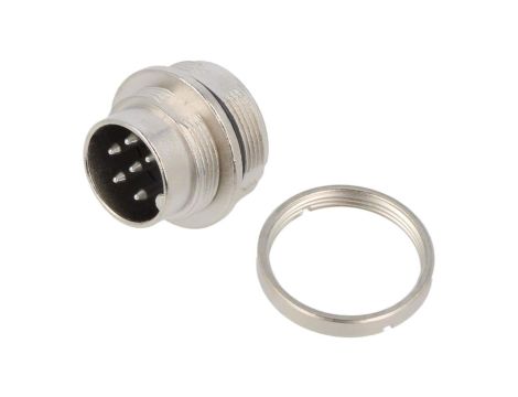Złącze M16 gniazdo męskie PIN:6 09 0123 00 06