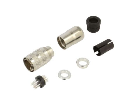 Złącze M16 wtyk męskie ekranowane, z pierścieniem PIN:7 99 5625 15 07