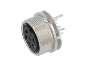 Złącze M16 gniazdo żeńskie ekranowane PIN:6 09 0324 290 06