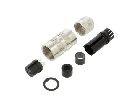 Złącze M16 wtyk żeńskie krótkie PIN:4 99 5110 40 04