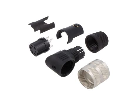 Złącze M16 wtyk żeńskie nieekranowane PIN:5 09 0140 70 05