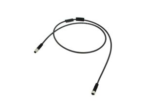 Kabel do czujników/automatyki wtyk M8 męski prosty, M8 żeński prosty proste PIN:3 PUR 77 3406 3405 50003-0100