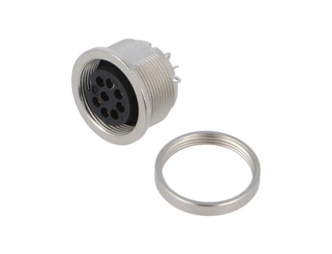 Złącze M16 gniazdo żeńskie PIN:8 09 0174 09 08