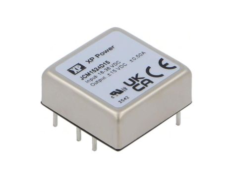 Przetwornica DC/DC 15W Uwej: 18...36VDC Uwyj: 15VDC Uwyj2: -15VDC JCM1524D15