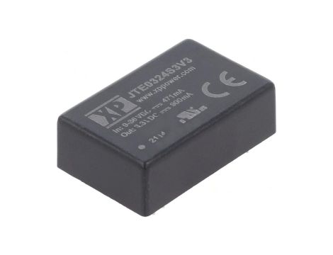 Przetwornica DC/DC 3W Uwej: 9...36VDC Uwyj: 3,3VDC Iwyj: 900mA JTE0324S3V3