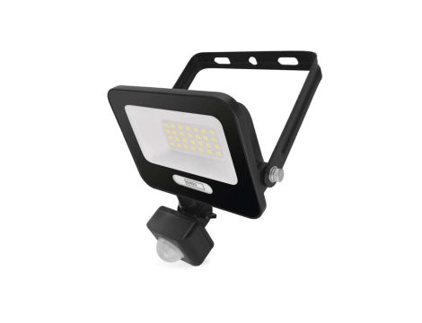 Naświetlacz LED GLARO PIR 50 W, czarny, IP54, 2000 lm, neutralna biel ZS2324B