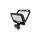 Naświetlacz LED GLARO PIR 50 W, czarny, IP54, 2000 lm, neutralna biel ZS2324B