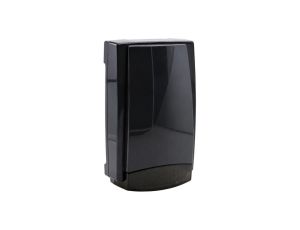 Sygnalizator zewnętrzny CZARNY akustyczno-optyczny diody LED, światło czerwone 115dB 12V Fox MR300BK
