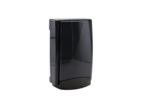 Sygnalizator zewnętrzny CZARNY akustyczno-optyczny diody LED, światło czerwone 115dB 12V Fox MR300BK
