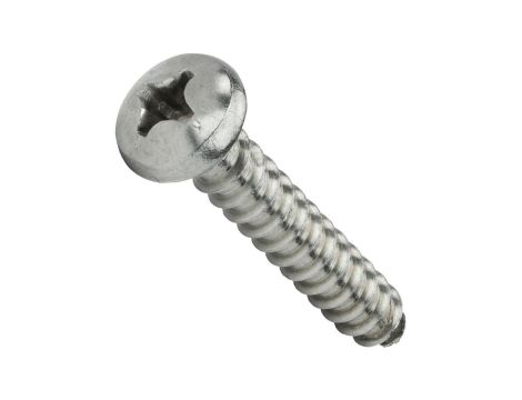 Wkręt samogwintujący do metalu z łbem walcowym SMGW 6x16mm typu panhead PH /opak=100szt/
