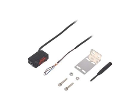 Czujnik fotoelektryczny, odbiciowy, z konfiguracją wyjścia: PNP, max. 0,1A, przewody, 0...0,3m, IP65, BJ300-DDT-P