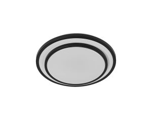 Plafon LED OSRAM Lampa Sufitowa Oprawa Natynkowa 16W 1000lm 3000K Ciepła Okrągły Czarny Orbis 5 Lat Gwarancji