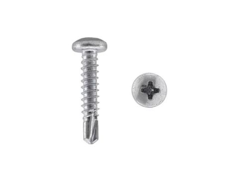 Wkręt samowiercący do blach z łbem walcowym SMWR 4,8x22mm typu panhead /opak=100szt/