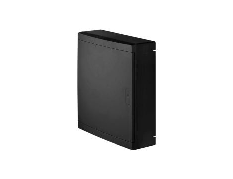 Rozdzielnica modułowa Elegant 2x12 natynkowa IP40 N+PE czarny 2425-09